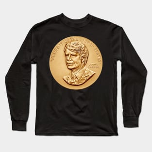 Jimmy Carter Presidential Medal Long Sleeve T-Shirt